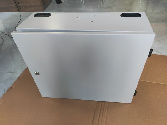 سفارشی 72Port 144Core SC / LC / FC / ST 1-در دیوار نصب فیبر محفظه فلزی ODF