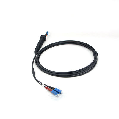 473309A NSN/DLC به NSN/DLC SM Duplex G657A2 ضد آب در خارج از منزل LSZH NOKIA فیبر جمپر پیچ Cord