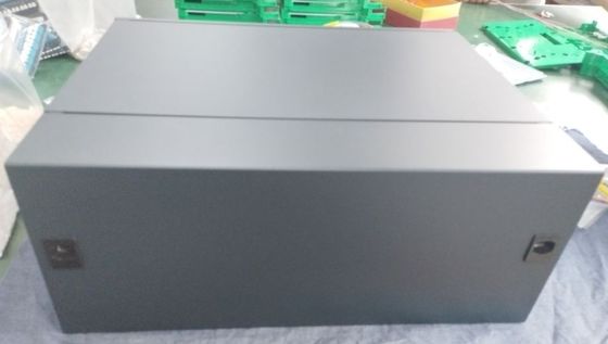 4U 19 اینچ رک نصب فیبر نوری پچ پنل ODF FOBOT 4U 384 هسته MPO LC SM OM3 OM4 آداپتور پنل شاسی