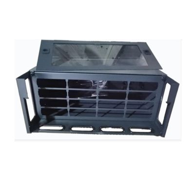 4U 19 اینچ رک نصب فیبر نوری پچ پنل ODF FOBOT 4U 384 هسته MPO LC SM OM3 OM4 آداپتور پنل شاسی